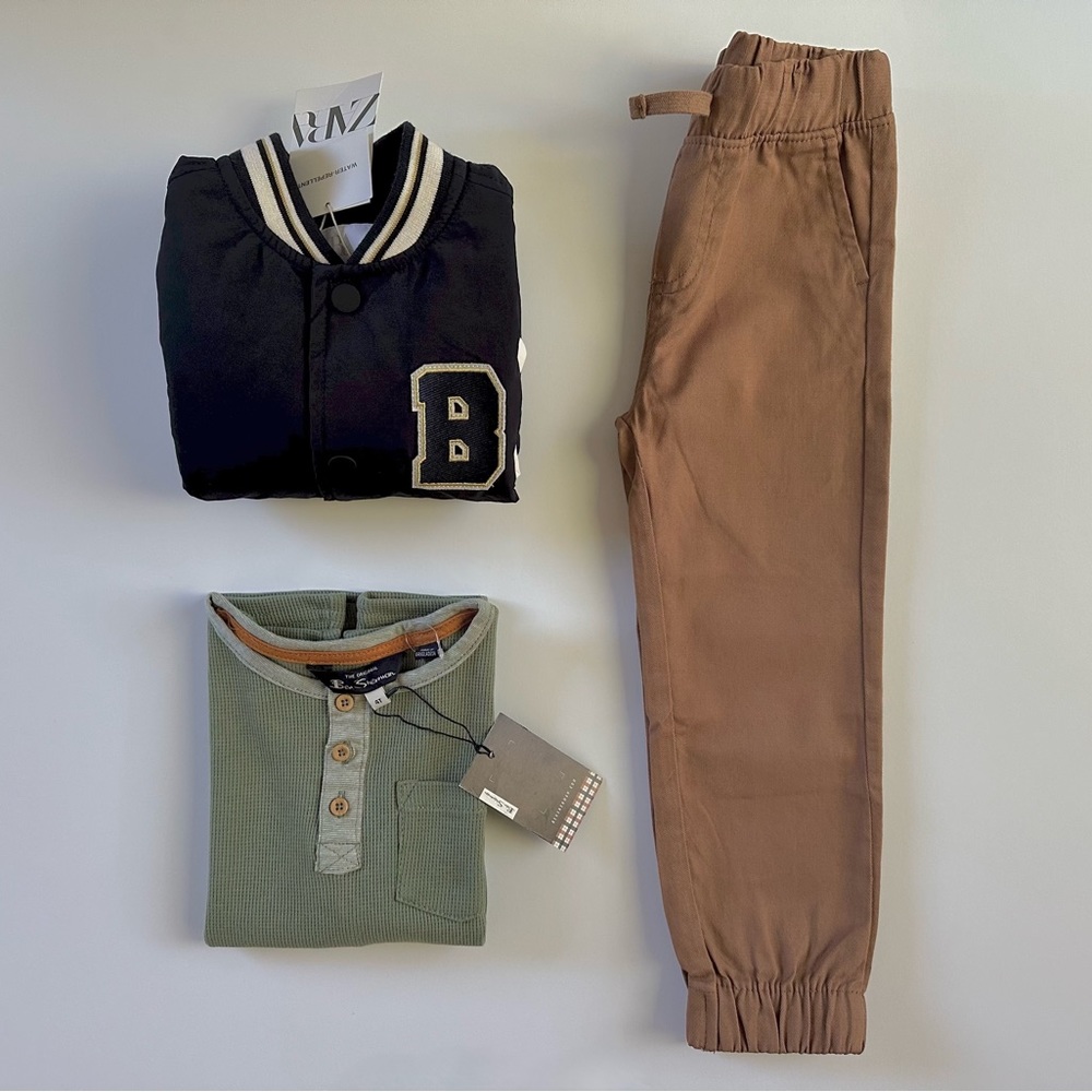 BRAND NEW . Ben Sherman & Zara Toddler Outfit (3-4Y)
